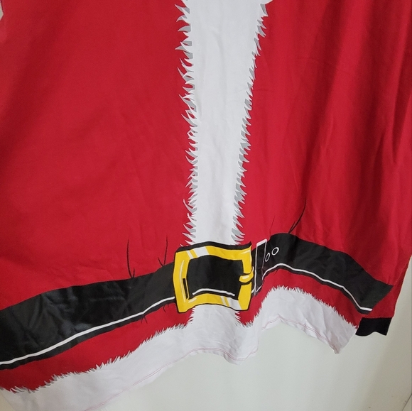 Red santa longsleeve tee xxl - Picture 3 of 9